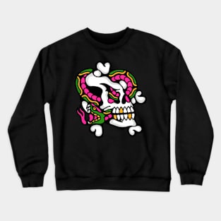 Skull snake Crewneck Sweatshirt